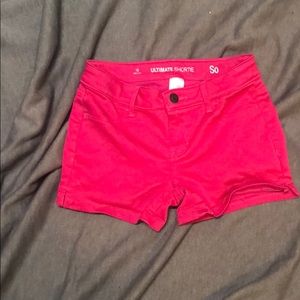 Girls Pink Shorts 12